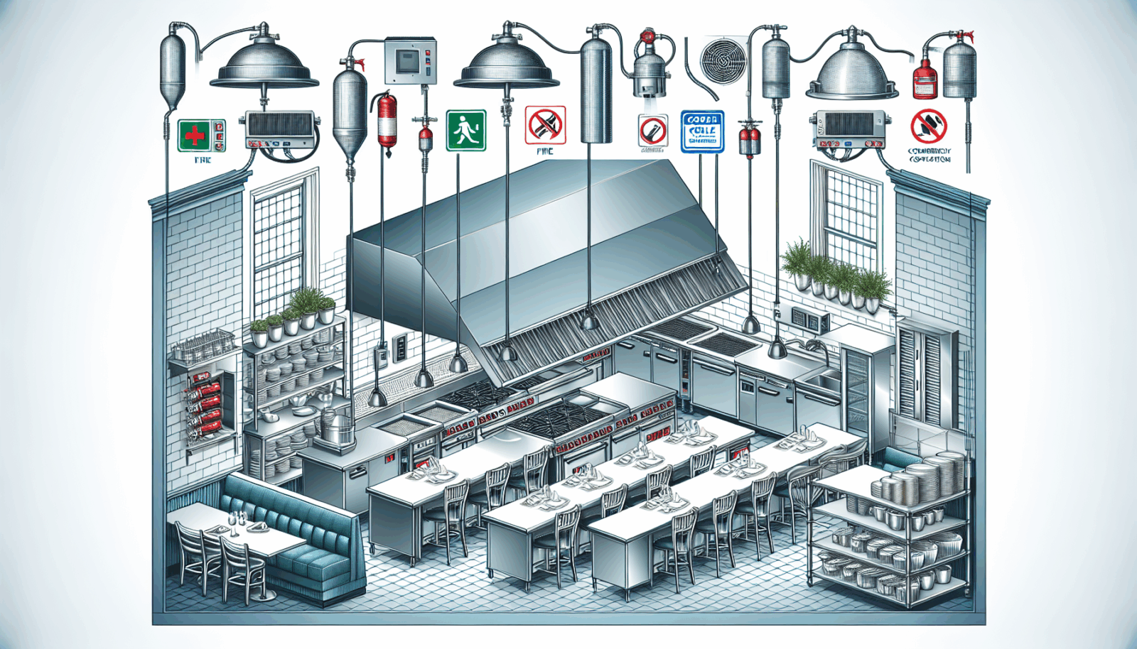 You are currently viewing What You Need to Know About Fire Code Compliance for Commercial Kitchen Hoods