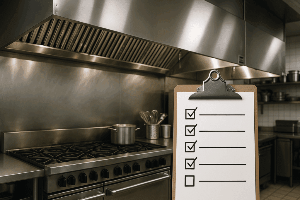 Read more about the article A Complete Checklist for Professional Kitchen Hood Cleaning