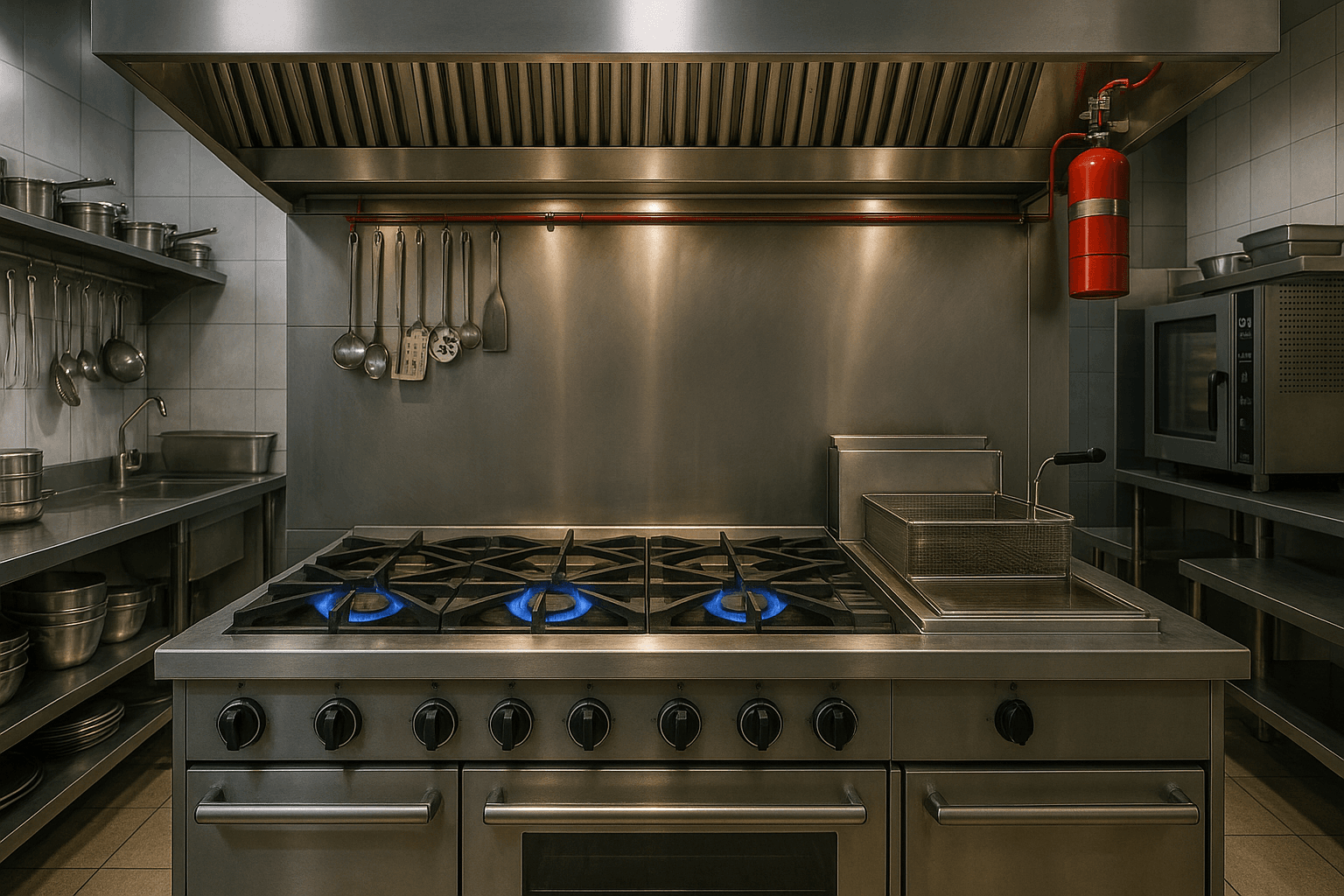 You are currently viewing The Key to a Fire-Free Kitchen: Hood Safety Techniques