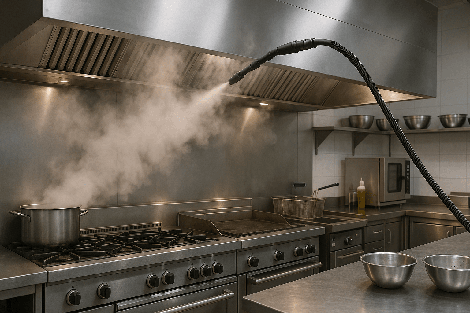 You are currently viewing The Benefits of Steam Cleaning Kitchen Hoods Explained