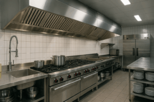 Read more about the article Maximizing Kitchen Efficiency: The Role of Clean Hood Ducts