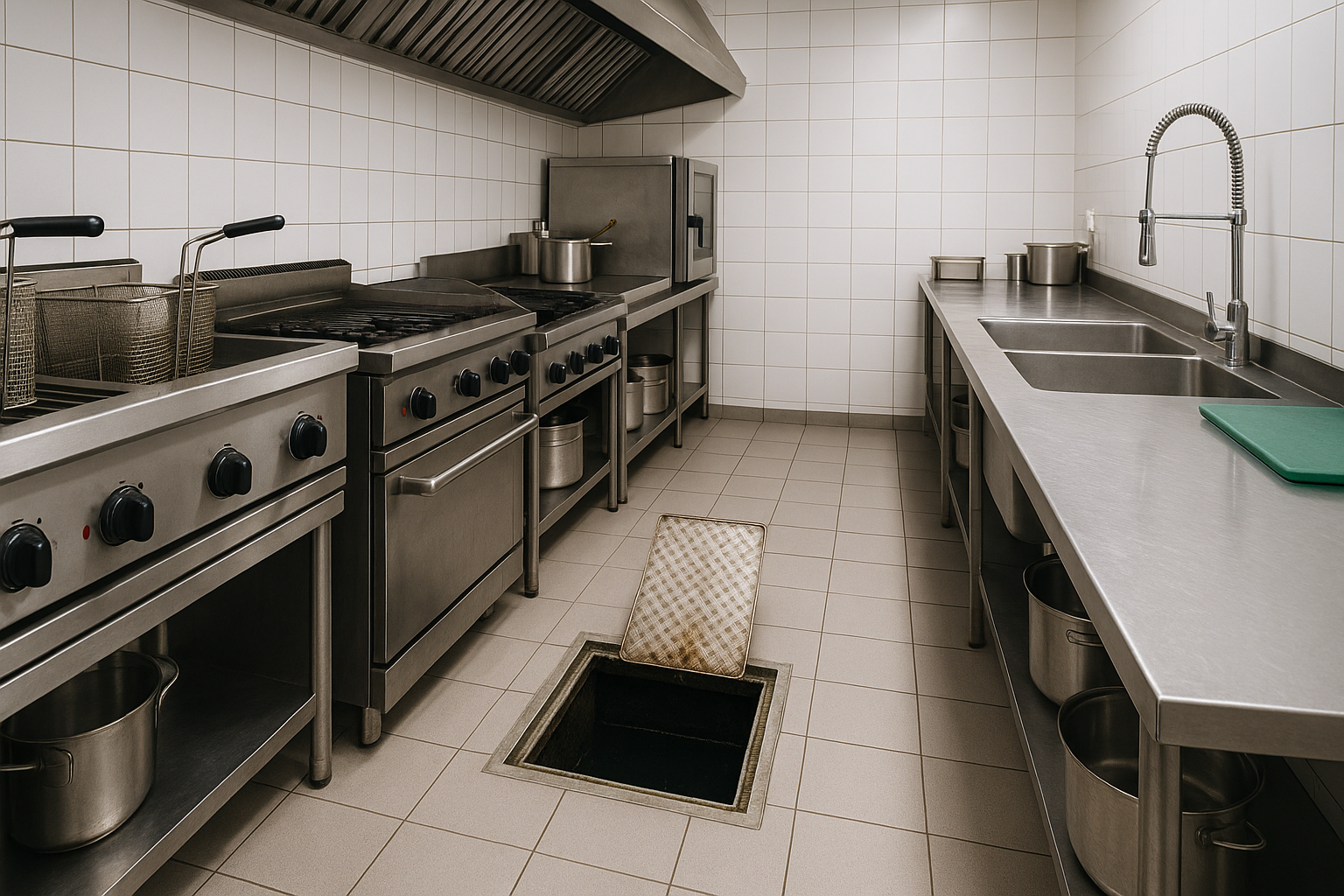 You are currently viewing Professional Secrets to Keeping Your Kitchen Grease Trap Clean